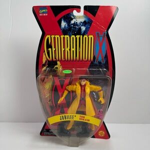 Marvel Generation X Jubilee Toy Biz Action Figure Plasma Hurling 1995